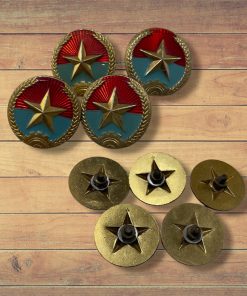 Viet Cong Sun Helmet Badge (Original)