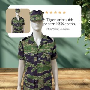 Tiger stripes1970 - 1975 VNMC 6th pattern100% cotton